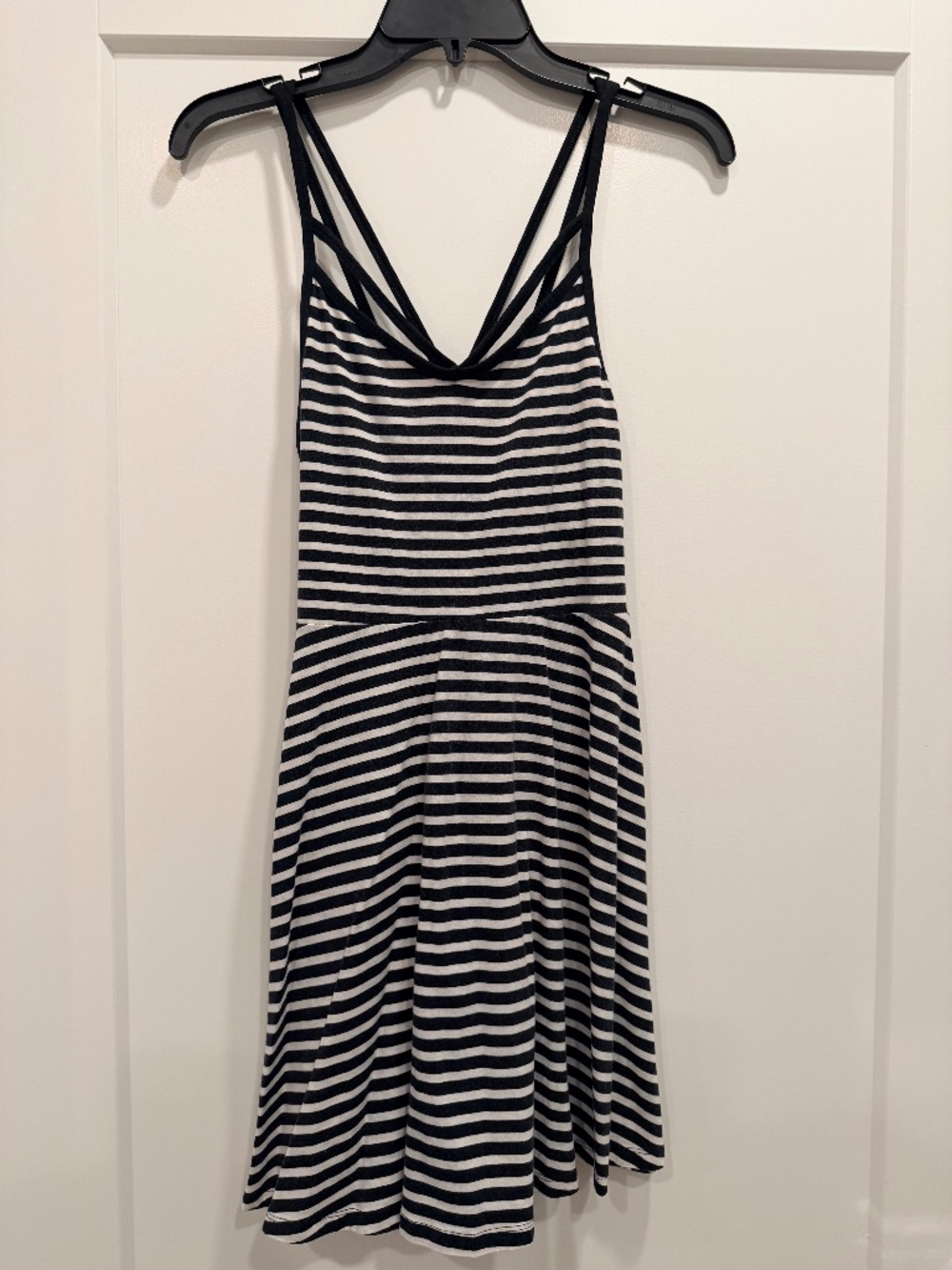 Black and white stripped PINK (Victoria's Secret) Dress